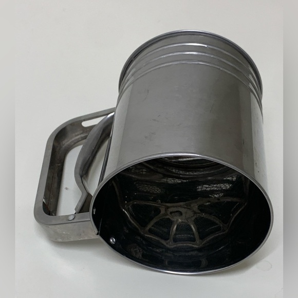 Mid Century Vtg Large Flour Sifter Made in Japan - Picture 11 of 13